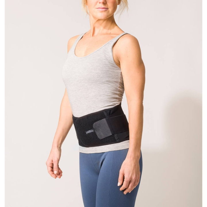SWEDISH POSTURE Lower Back Belt Stabilize S Black in the group Sport, leisure & Hobby / Exercise equipment / Posture support & Rehab at TP E-commerce Nordic AB (C00523)