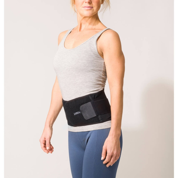 SWEDISH POSTURE Stabilize Lumbar Back Belt with Thermo pad S in the group Sport, leisure & Hobby / Exercise equipment / Posture support & Rehab at TP E-commerce Nordic AB (C00523)