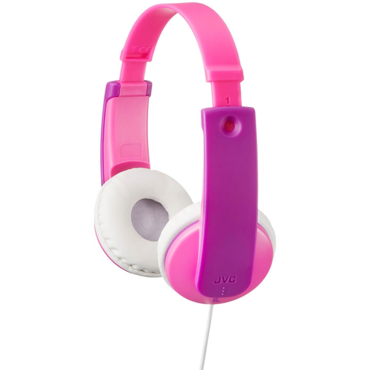 JVC KD7 Kids On-ear headphones with volume limiter 85dB Pink New in the group HOME ELECTRONICS / Audio & Picture / Headphones & Accessories / Headphones at TP E-commerce Nordic AB (C00529)