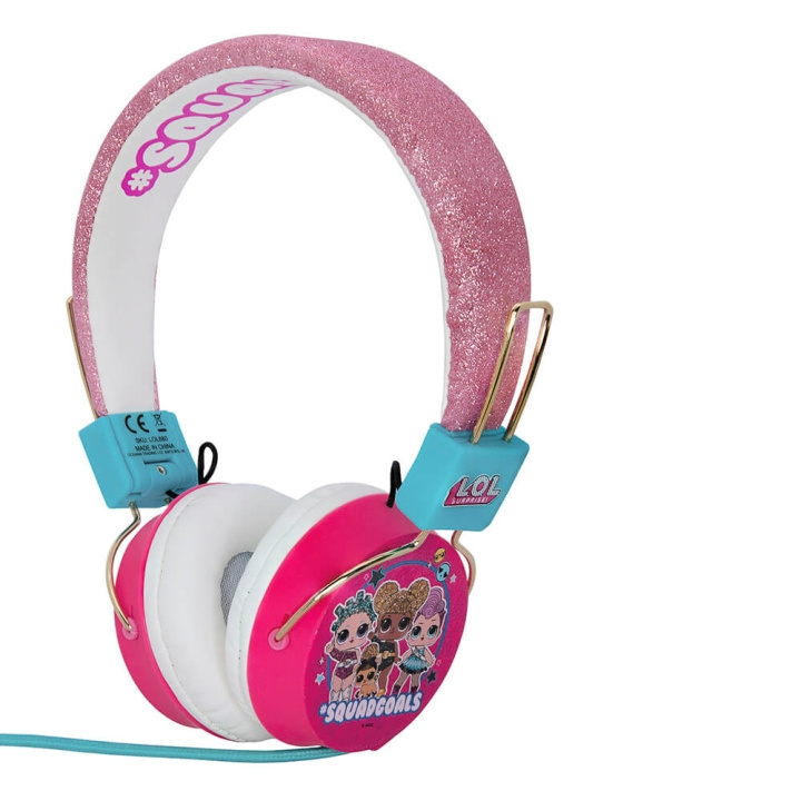LOL Headphone On-Ear 100dB Squadgoals in the group HOME ELECTRONICS / Audio & Picture / Headphones & Accessories / Headphones at TP E-commerce Nordic AB (C00542)