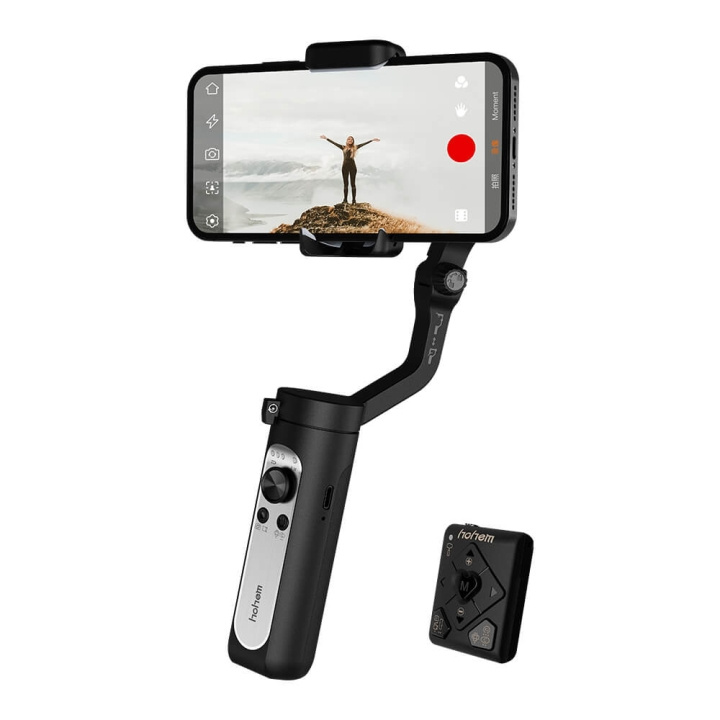 Hohem Smartphone Gimbal iSteady X2 Black in the group SMARTPHONE & TABLETS / Other accessories / Docks, Tripods & Holders at TP E-commerce Nordic AB (C00555)