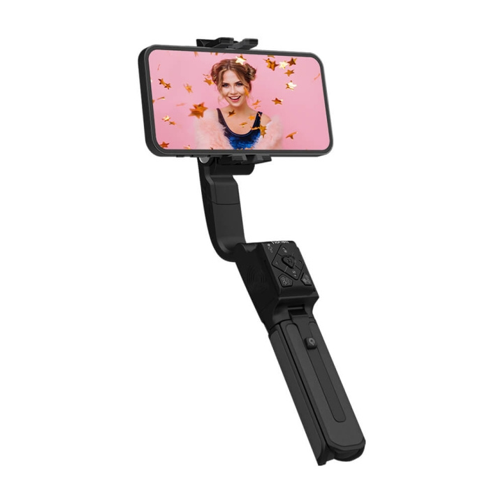 Hohem Stabilizing Stick iSteady Q Black in the group SMARTPHONE & TABLETS / Other accessories / Docks, Tripods & Holders at TP E-commerce Nordic AB (C00559)