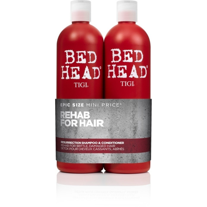 Tigi Bed Head Resurrection Tweens 2x750ml in the group BEAUTY & HEALTH / Hair & Styling / Hair care / Schampoo at TP E-commerce Nordic AB (C00585)