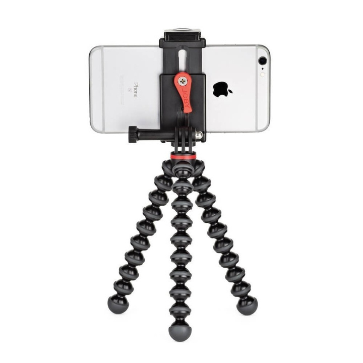 JOBY Tripod Kit Smartphone GripTight Action Black / Gray in the group SMARTPHONE & TABLETS / Other accessories / Docks, Tripods & Holders at TP E-commerce Nordic AB (C00668)