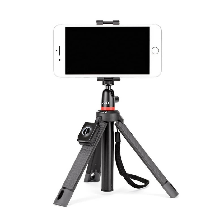 JOBY Tripod Kit Smartphone Telepod Mobile Black/Grey in the group SMARTPHONE & TABLETS / Other accessories / Docks, Tripods & Holders at TP E-commerce Nordic AB (C00681)