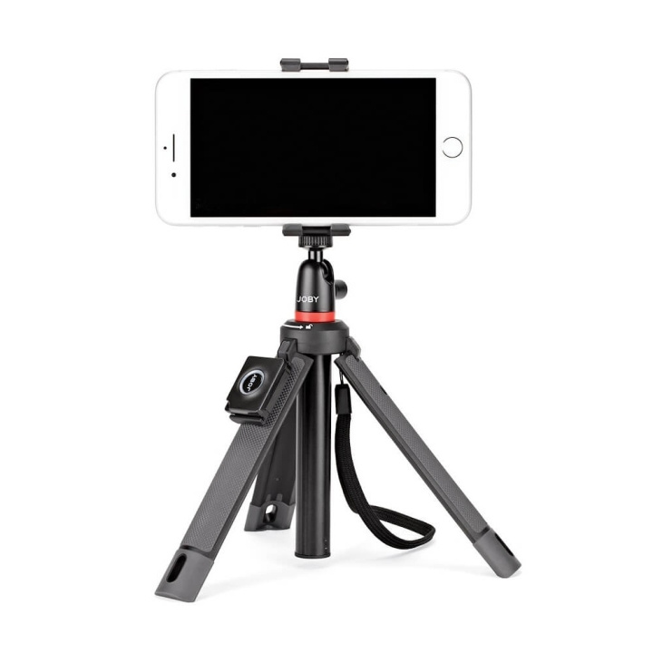 Joby Tripod Kit Smartphone Telepod Mobile Black/Grey in the group SMARTPHONE & TABLETS / Other accessories / Docks, Tripods & Holders at TP E-commerce Nordic AB (C00681)