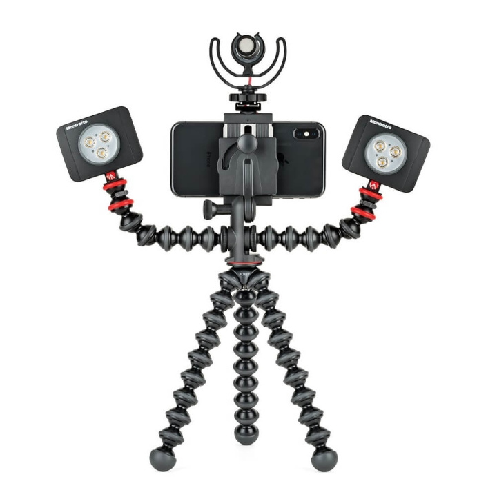 JOBY Tripod Kit Smartphone GorillaPod Mobile Rig Black/Grey in the group SMARTPHONE & TABLETS / Other accessories / Docks, Tripods & Holders at TP E-commerce Nordic AB (C00682)
