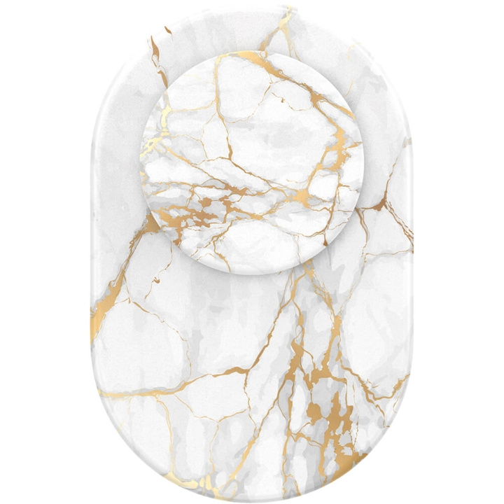 PopSockets PopGrip For MagSafe Gold Lutz Marble in the group SMARTPHONE & TABLETS / Other accessories / Popsockets at TP E-commerce Nordic AB (C00708)