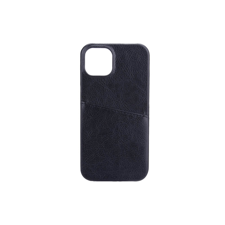 Onsala Mobilskal Svart med Kortfack iPhone 13 in the group SMARTPHONE & TABLETS / Phone cases / Apple / iPhone 13 / Cases at TP E-commerce Nordic AB (C00742)