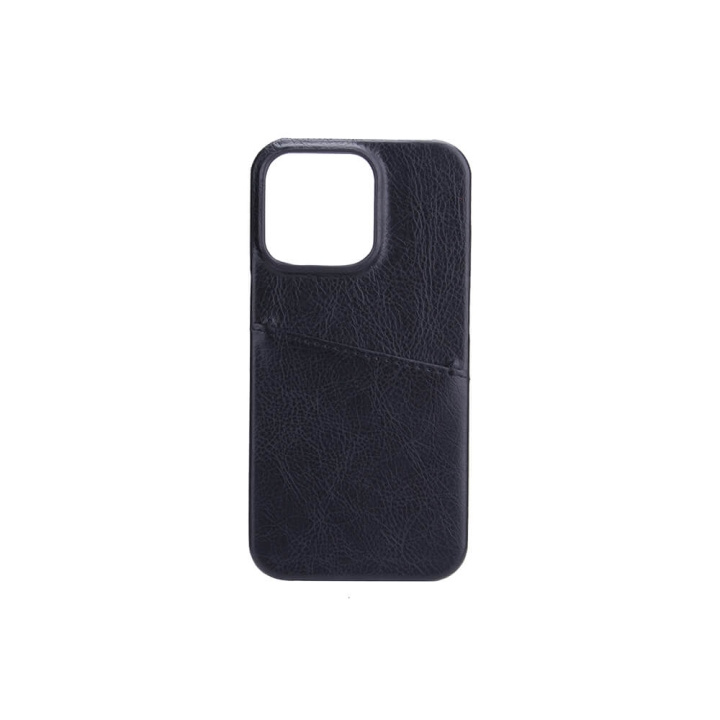 ONSALA Mobile Cover Black with Cardpocket iPhone 13 Pro in the group SMARTPHONE & TABLETS / Phone cases / Apple / iPhone 13 Pro / Cases at TP E-commerce Nordic AB (C00743)