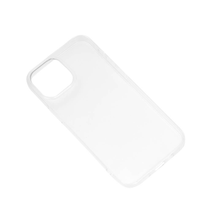 GEAR Phone Case TPU Transparent - iPhone 13 Mini in the group SMARTPHONE & TABLETS / Phone cases / Apple / iPhone 13 Mini / Cases at TP E-commerce Nordic AB (C00749)