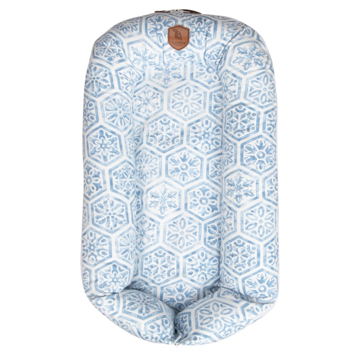 EcoViking Babynest Mediterranean Blue in the group TOYS, KIDS & BABY PRODUCTS / Children\'s textiles / Babynest at TP E-commerce Nordic AB (C00766)