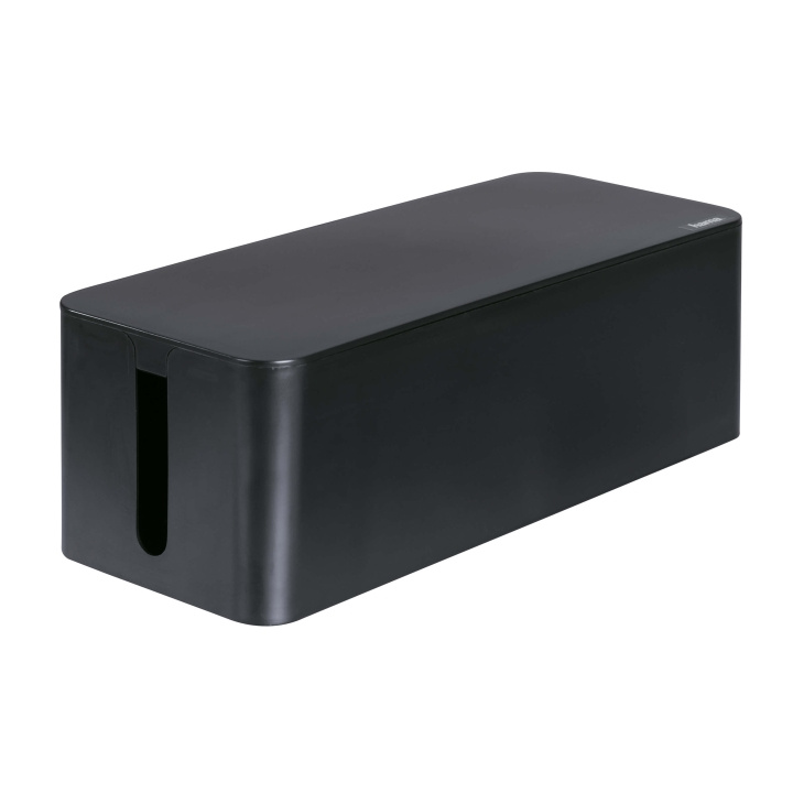 HAMA CABLE BOX MAXI, BLACK in the group HOME ELECTRONICS / Cables & Adapters / Kable management at TP E-commerce Nordic AB (C00828)