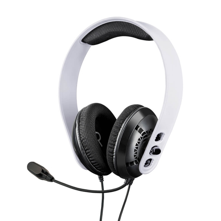 Raptor Headset PS4/PS5 White in the group HOME ELECTRONICS / Game consoles & Accessories / Sony PlayStation 5 / Accessories at TP E-commerce Nordic AB (C00836)