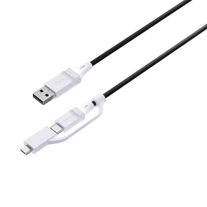 Raptor Kabel USB PS4/PS5 2.75m in the group HOME ELECTRONICS / Game consoles & Accessories / Sony PlayStation 5 / Accessories at TP E-commerce Nordic AB (C00837)