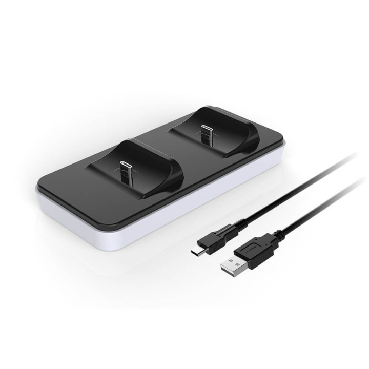 Raptor Laddare för Handkontroll Dual PS5 in the group HOME ELECTRONICS / Game consoles & Accessories / Sony PlayStation 5 / Accessories at TP E-commerce Nordic AB (C00840)