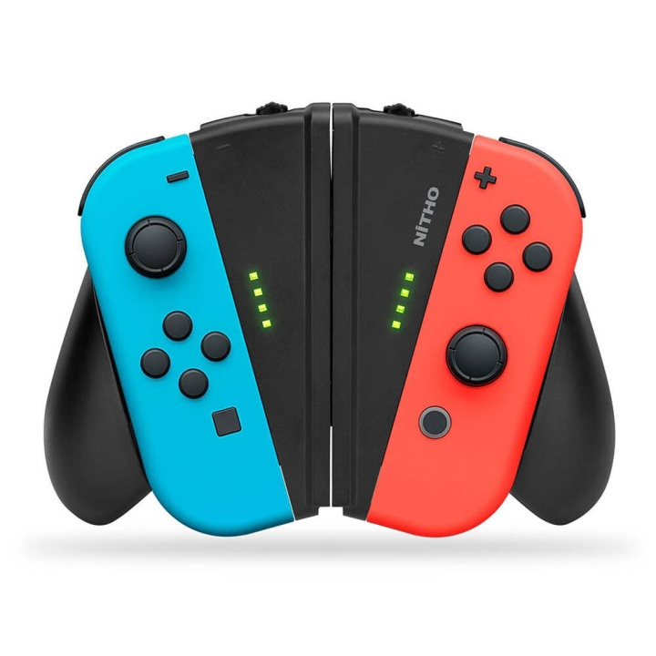 NITHO Hållare för NSW Joy-Con V-Grip in the group HOME ELECTRONICS / Game consoles & Accessories / Nintendo Switch / Accessories at TP E-commerce Nordic AB (C00846)