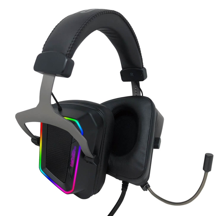VIPER Gaming Headset V380 Stereo Virtual 7.1 Surround RGB in the group COMPUTERS & PERIPHERALS / GAMING / Headset at TP E-commerce Nordic AB (C00857)