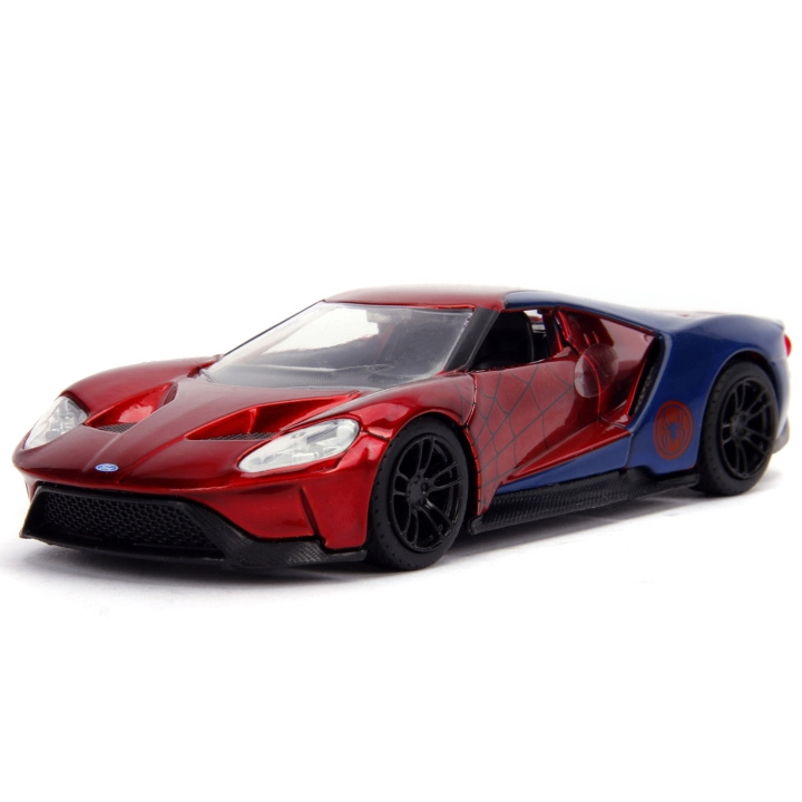 Marvel Spiderman Ford GT 1:32 in the group TOYS, KIDS & BABY PRODUCTS / Toys / Toy cars at TP E-commerce Nordic AB (C00872)