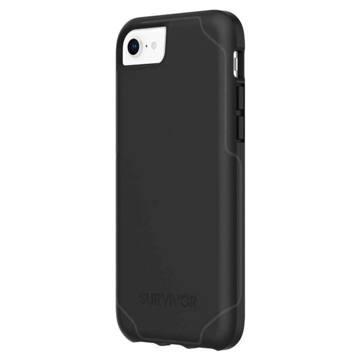 SURVIVOR Mobile Case Strong iPhone 6/7/8/SE (2020) Black in the group SMARTPHONE & TABLETS / Phone cases / Apple / iPhone SE (2nd gen & 3rd gen) / Cases at TP E-commerce Nordic AB (C01377)