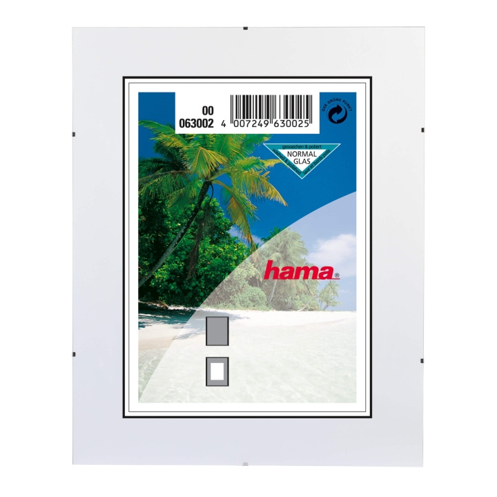 Hama Clip-Fix, Frameless Picture H older, normal glass, 10,5 x 15 in the group HOME, HOUSEHOLD & GARDEN / Interior / Picture frames at TP E-commerce Nordic AB (C01418)