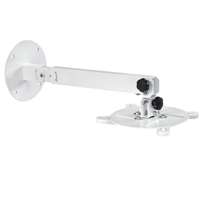 Hama Projector Mount white Wall/Ceiling Mounting in the group HOME ELECTRONICS / Audio & Picture / Home cinema, Hifi & Portable / Projectors & Accessories at TP E-commerce Nordic AB (C01427)