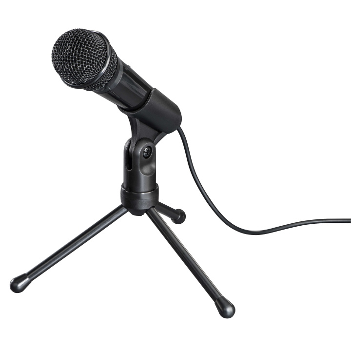 Hama Mikrofon Allround MIC-P35 3.5mm Svart in the group COMPUTERS & PERIPHERALS / Computer accessories / Microphones at TP E-commerce Nordic AB (C01429)