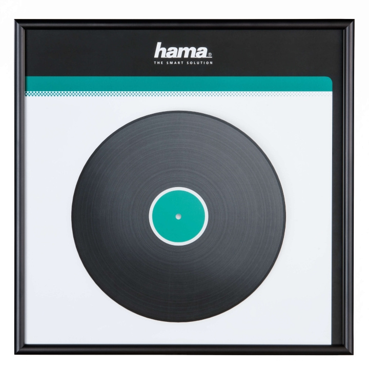 Hama LP Cover Frame Aluminium Black 31.5x31.5 cm in the group HOME ELECTRONICS / Storage media / CD/DVD/BD-Discs / CD/DVD storage at TP E-commerce Nordic AB (C01440)