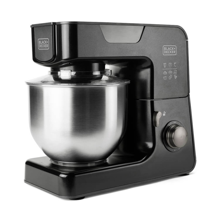 BLACK+DECKER Köksmaskin 1000W Svart in the group HOME, HOUSEHOLD & GARDEN / Household appliances / Food processor & Kitchen appliances / Kitchen appliances & Accessories at TP E-commerce Nordic AB (C01486)
