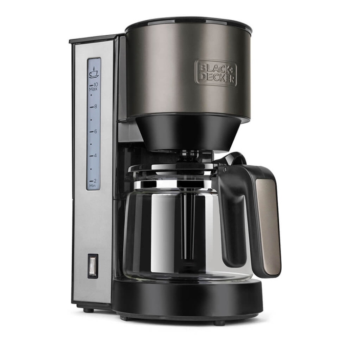 BLACK+DECKER Coffee Maker 870W in the group HOME, HOUSEHOLD & GARDEN / Household appliances / Coffee makers and accessories / Drip coffee makers at TP E-commerce Nordic AB (C01496)