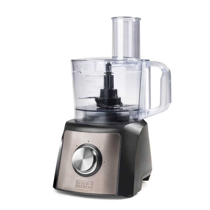 BLACK+DECKER Food Processor 1200W in the group HOME, HOUSEHOLD & GARDEN / Household appliances / Food processor & Kitchen appliances / Food processors at TP E-commerce Nordic AB (C01509)