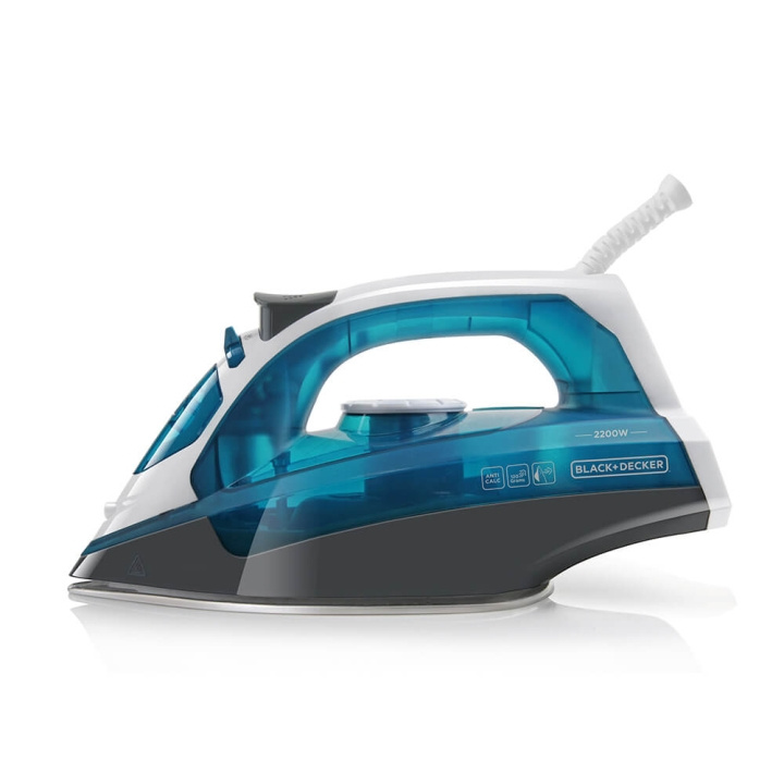 BLACK+DECKER Steam iron 2200W in the group HOME, HOUSEHOLD & GARDEN / Clothes care / Irons at TP E-commerce Nordic AB (C01516)