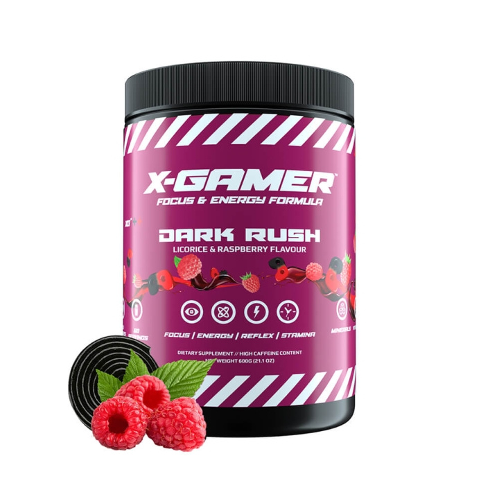 X-GAMER X-Tubz Dark Rush 600g in the group COMPUTERS & PERIPHERALS / GAMING / Energydrinks for gamers at TP E-commerce Nordic AB (C01566)