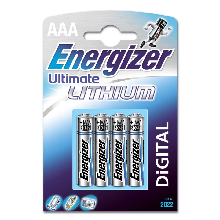 Energizer Universal Battery 629612, AAA , 4 Each, Silber in the group HOME ELECTRONICS / Batteries & Chargers / Batteries / AAA at TP E-commerce Nordic AB (C01574)