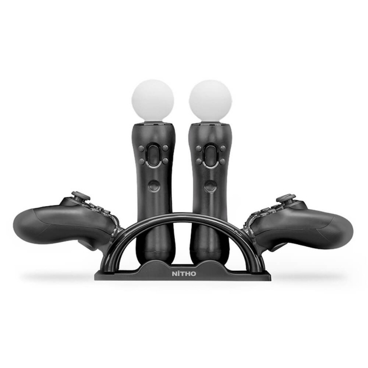 NITHO Laddningsstation PS4 PS Move in the group HOME ELECTRONICS / Game consoles & Accessories / Sony PlayStation 4 / Accessories at TP E-commerce Nordic AB (C01643)