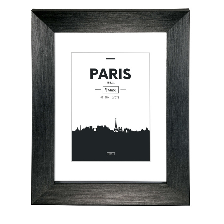 Hama Ram Paris 30x40cm Svart in the group HOME, HOUSEHOLD & GARDEN / Interior / Picture frames at TP E-commerce Nordic AB (C01679)