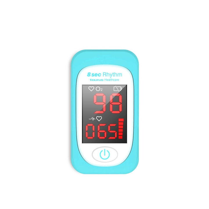 Taurus Oximeter Fingertup Pulse White in the group BEAUTY & HEALTH / Health care / Pulse oximeters at TP E-commerce Nordic AB (C01779)