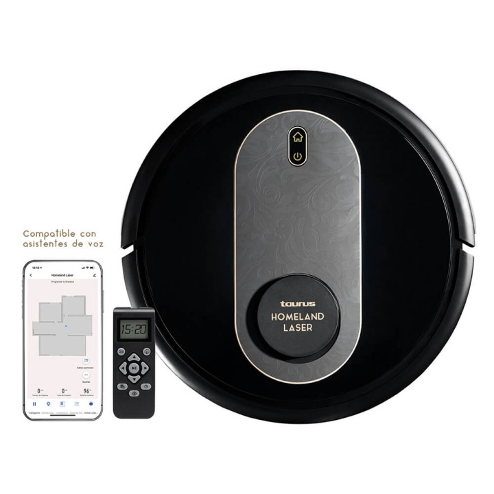Taurus Robot Vacuum Cleaner Homeland Laser APP in the group HOME, HOUSEHOLD & GARDEN / Cleaning products / Vacuum cleaners & Accessories / Robot vaccum cleaners at TP E-commerce Nordic AB (C01784)