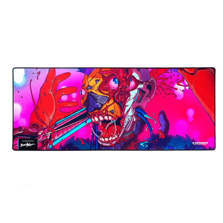 X-GAMER Mousepad Cyber Bot 1100x450 in the group COMPUTERS & PERIPHERALS / GAMING / Mouse pad at TP E-commerce Nordic AB (C01797)
