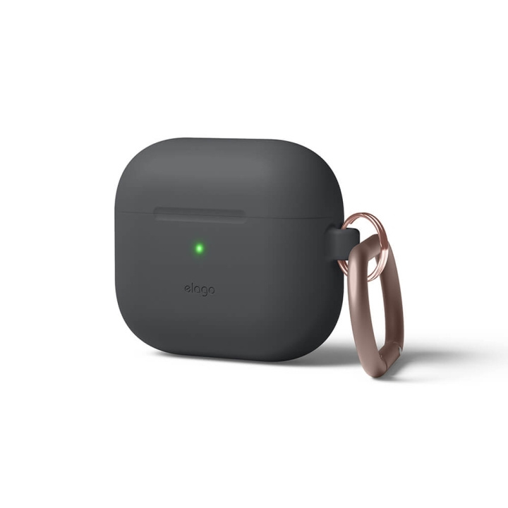 Elago AirPod 3 Hang Silicon Case Dark Grey in the group HOME ELECTRONICS / Audio & Picture / Headphones & Accessories / Accessories at TP E-commerce Nordic AB (C01819)