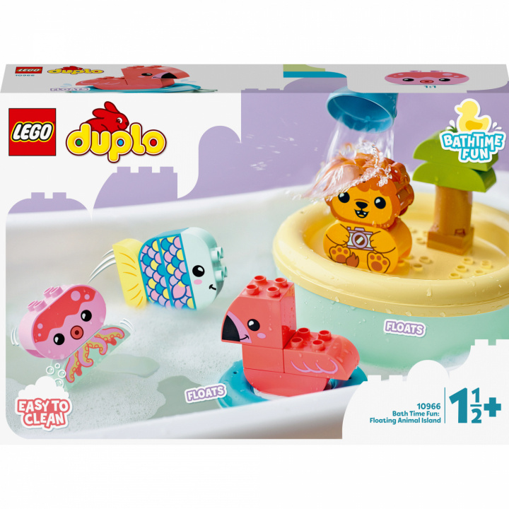 DUPLO My First - Skoj i badet Flytande ö med. in the group TOYS, KIDS & BABY PRODUCTS / Toys / Building toys / Lego at TP E-commerce Nordic AB (C01862)
