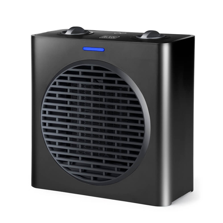 BLACK+DECKER Fan Heater 1500W Black in the group HOME, HOUSEHOLD & GARDEN / Fans & Climate products / Fan heaters at TP E-commerce Nordic AB (C01881)