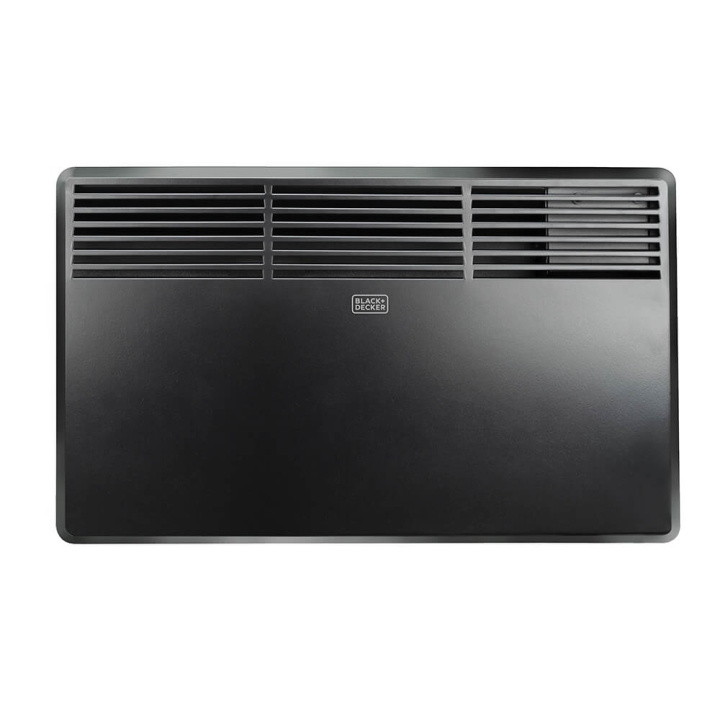 BLACK+DECKER Wall Panel Heater 1200W Black in the group HOME, HOUSEHOLD & GARDEN / Fans & Climate products / Radiators at TP E-commerce Nordic AB (C01884)