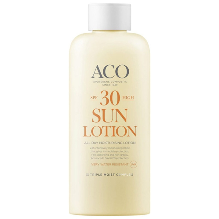 ACO Sun Lotion Spf 30 300ml in the group BEAUTY & HEALTH / Skin care / Tanning / Sunscreen at TP E-commerce Nordic AB (C01892)