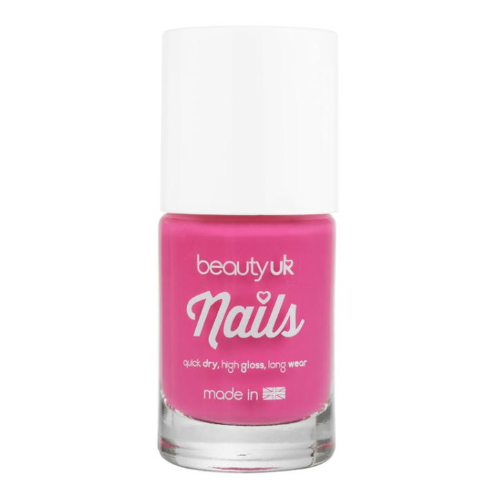 Beauty UK Nails no.16 - Pink Pop 9ml in the group BEAUTY & HEALTH / Manicure / Pedicure / Nail polish at TP E-commerce Nordic AB (C01908)