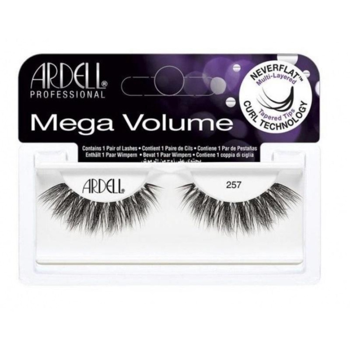 Ardell Mega Volume 257 in the group BEAUTY & HEALTH / Makeup / Eyes & Eyebrows / False eyelashes at TP E-commerce Nordic AB (C02009)