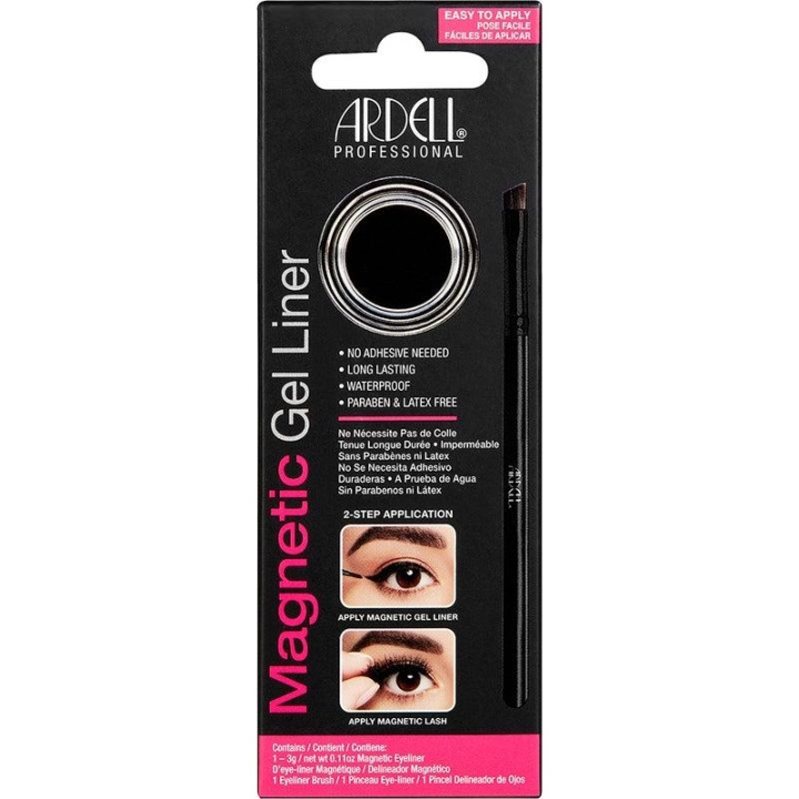 Ardell Magnetic Gel Liner in the group BEAUTY & HEALTH / Makeup / Eyes & Eyebrows / False eyelashes at TP E-commerce Nordic AB (C02014)
