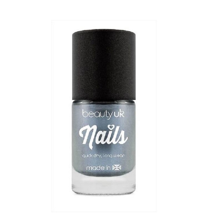 Beauty UK Chrome Nail Polish - Blå in the group BEAUTY & HEALTH / Manicure / Pedicure / Nail polish at TP E-commerce Nordic AB (C02035)
