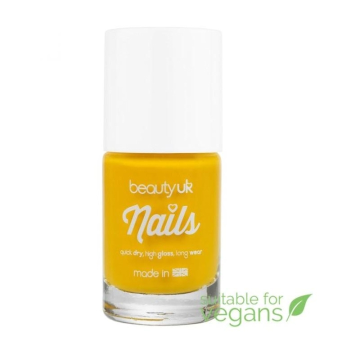 Beauty UK Nail Polish no.14 - Daffodil Delight in the group BEAUTY & HEALTH / Manicure / Pedicure / Nail polish at TP E-commerce Nordic AB (C02054)