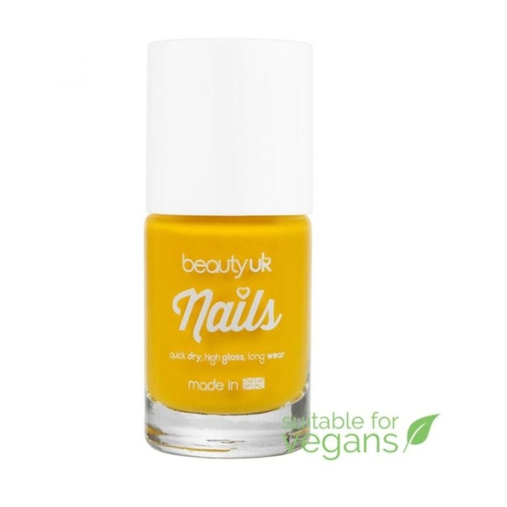 Beauty UK Nail Polish no.14 - Daffodil Delight in the group BEAUTY & HEALTH / Manicure / Pedicure / Nail polish at TP E-commerce Nordic AB (C02054)